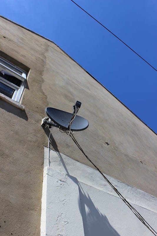 A building in disrepair