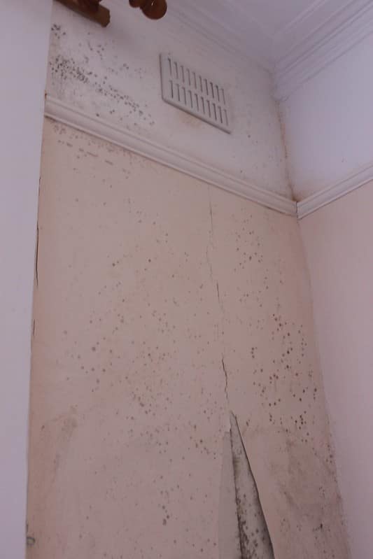 A building in disrepair