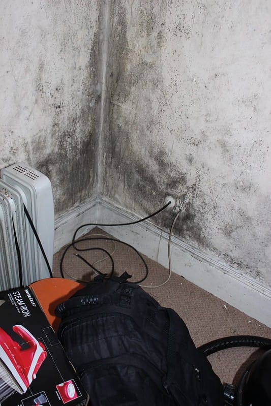 A building in disrepair